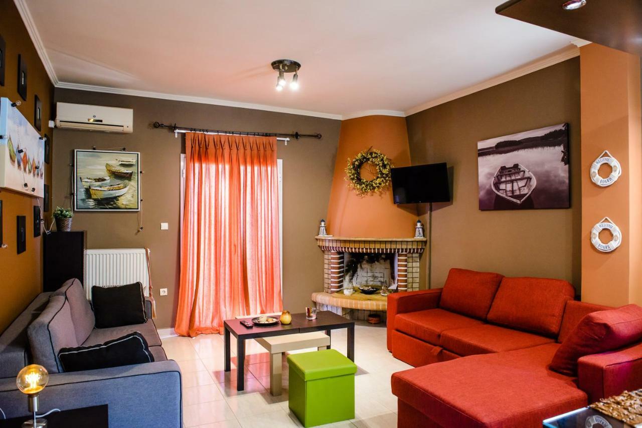 Peris Panoramic Villa Near Athens Airport Paralia  エクステリア 写真