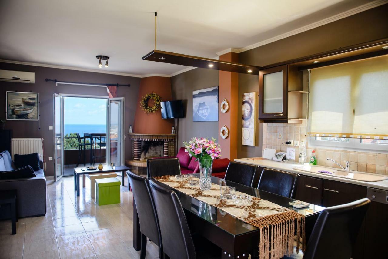 Peris Panoramic Villa Near Athens Airport Paralia  エクステリア 写真
