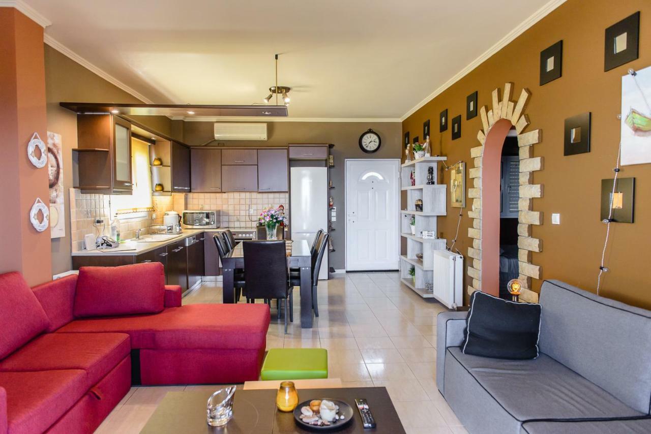 Peris Panoramic Villa Near Athens Airport Paralia  エクステリア 写真