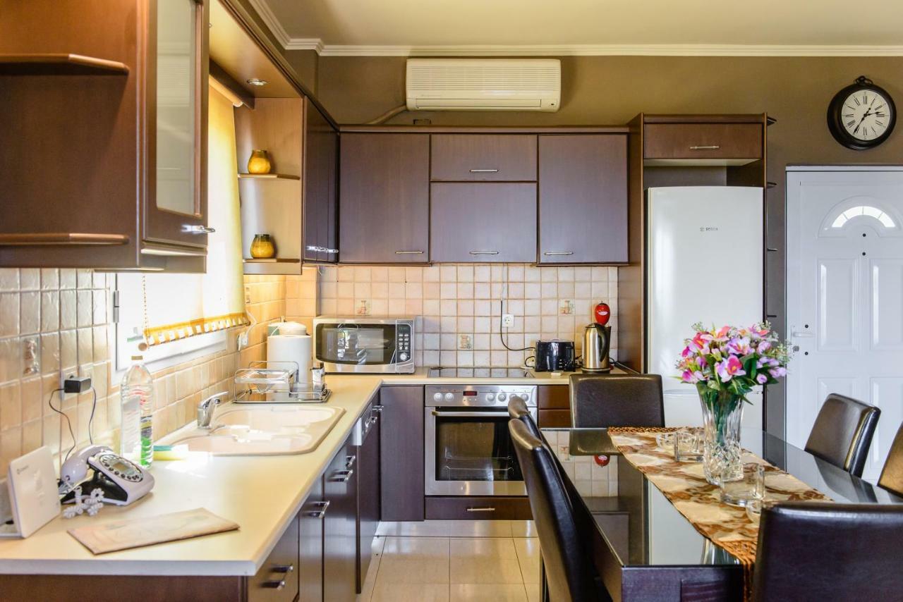 Peris Panoramic Villa Near Athens Airport Paralia  エクステリア 写真