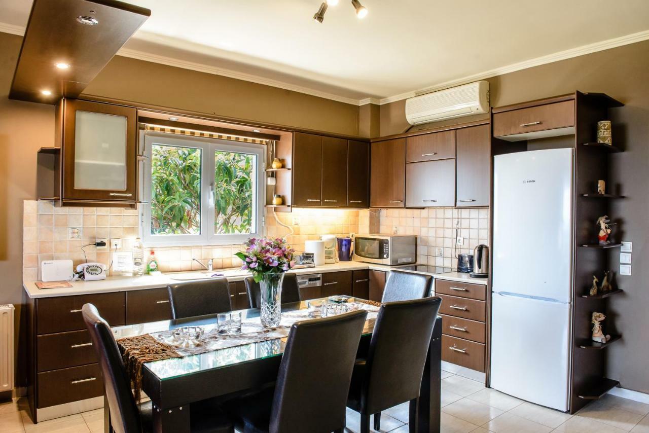 Peris Panoramic Villa Near Athens Airport Paralia  エクステリア 写真