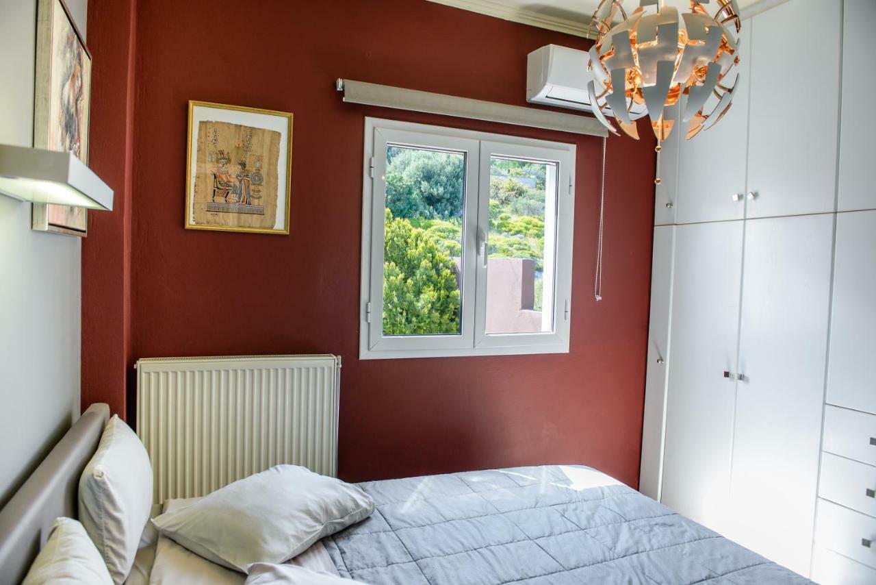 Peris Panoramic Villa Near Athens Airport Paralia  エクステリア 写真