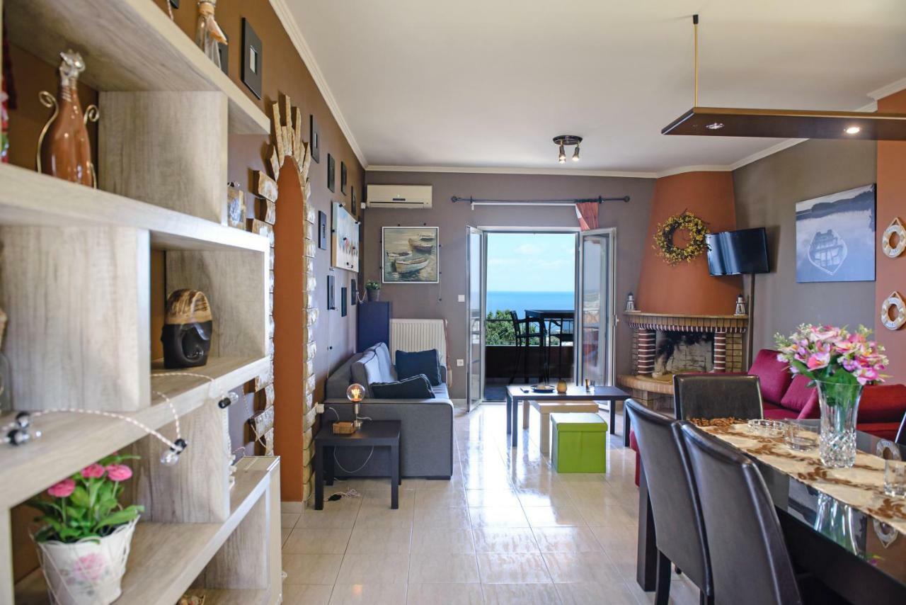 Peris Panoramic Villa Near Athens Airport Paralia  エクステリア 写真